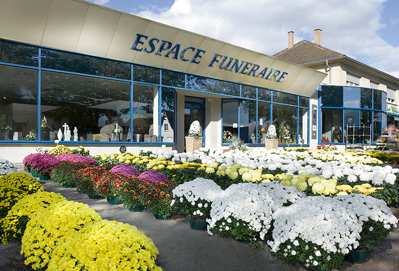 Maison Wilhelm à Drusenheim, Pompes funèbres, créateur floral, marbrerie funéraire