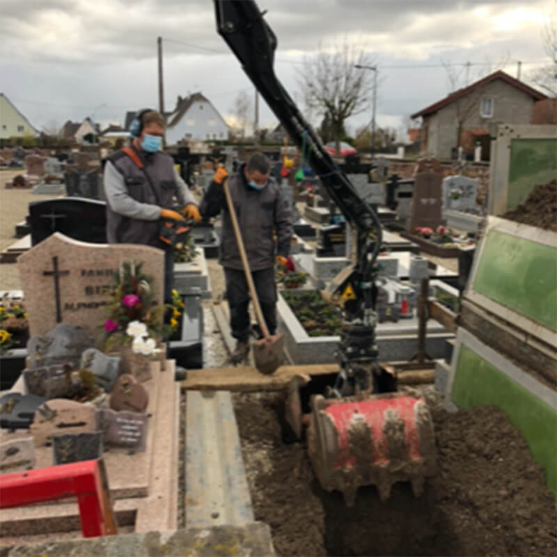 Maison Wilhelm - Travaux de Cimetière